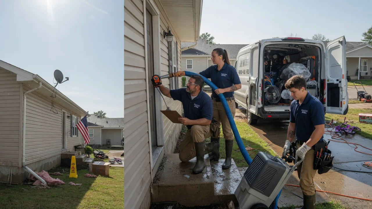 Ceiling Water Damage Restoration in Pottersville, NJ near me