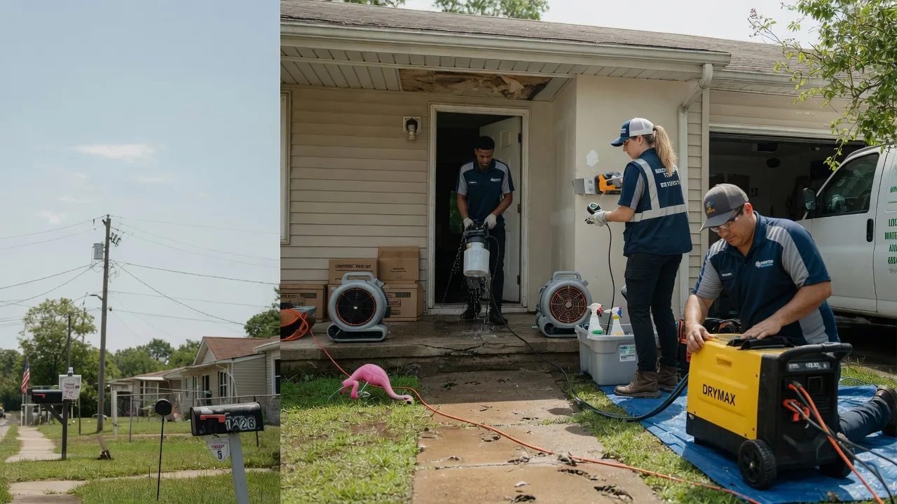 Storm Damage Water Removal in Pottersville, NJ near me